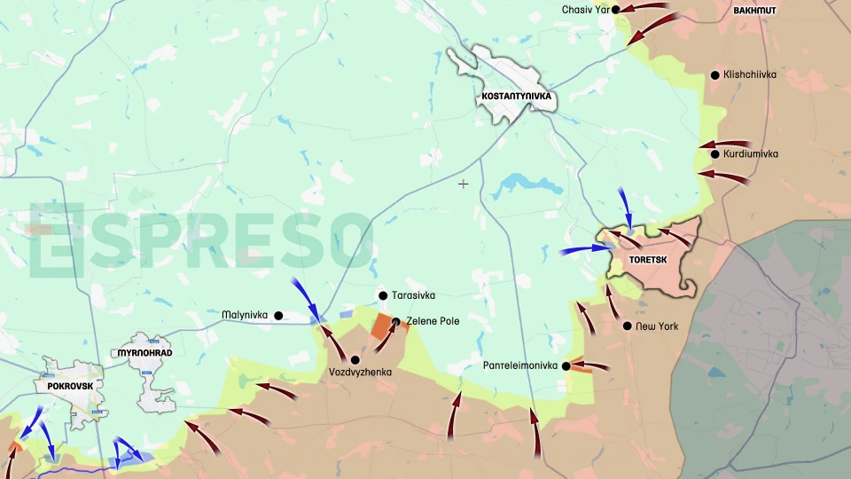 Ukraine Russia war live map, March 22-29