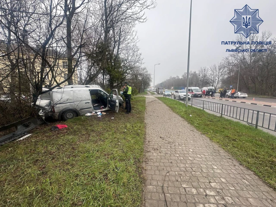 На вул. Городоцькій у Львові ускладнений рух через дві ДТП з потерпілими