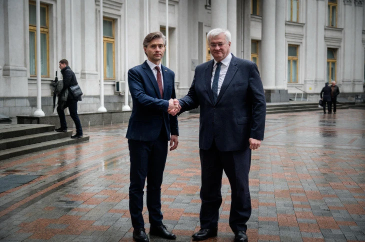 Кястусіс Будріс і Андрій Сибіга