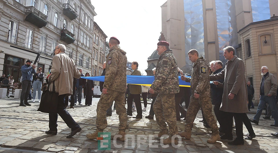 урочистості 35-річчя підняття прапора України над Ратушею у Львові