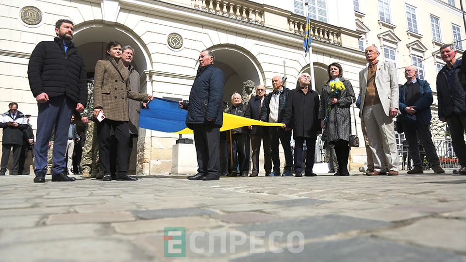 урочистості 35-річчя підняття прапора України над Ратушею у Львові