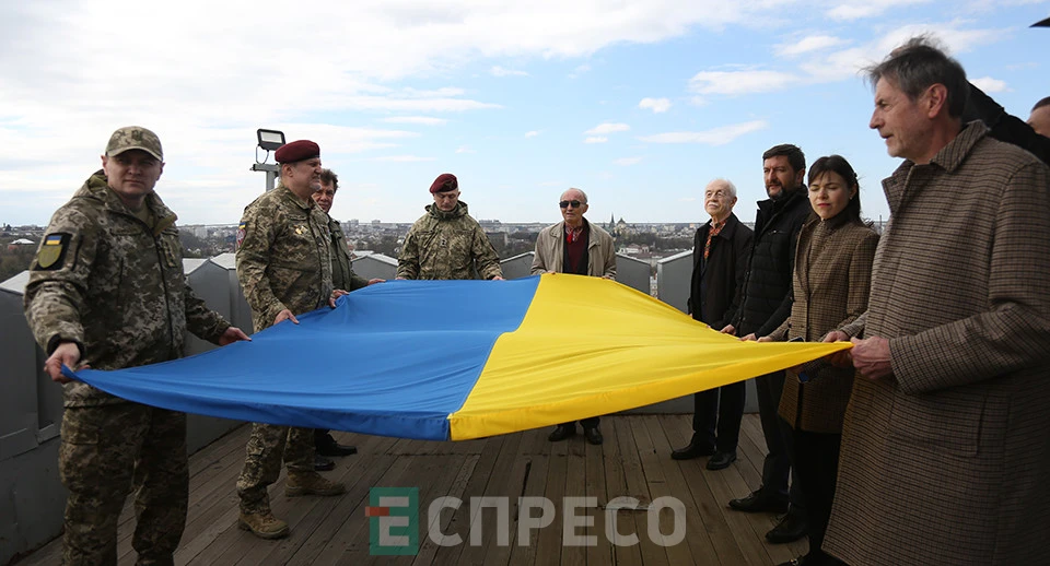 урочистості 35-річчя підняття прапора України над Ратушею у Львові
