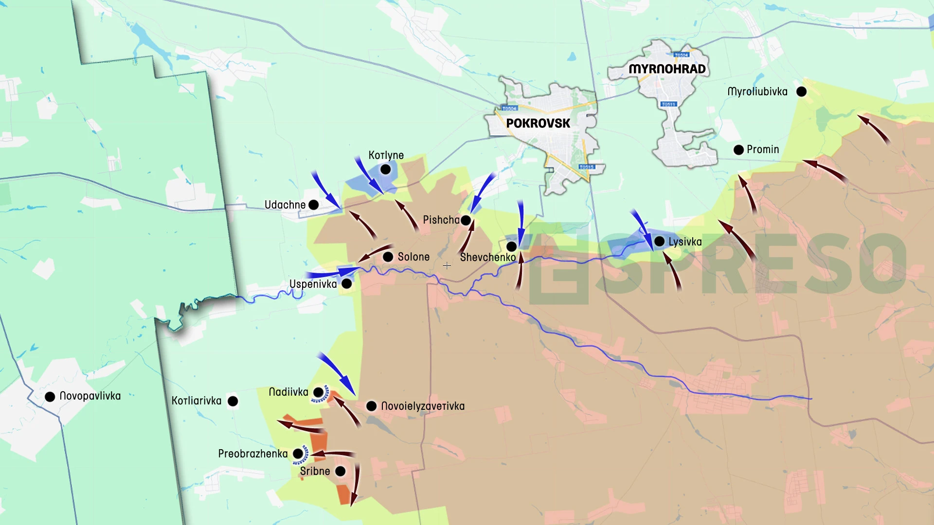 Ukraine Russia war live map, March 29 - April 5