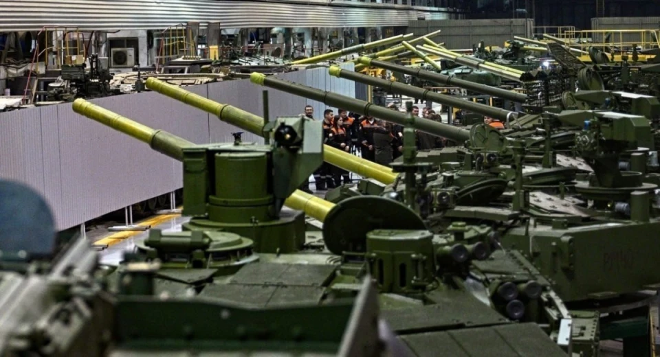 Виробництво танків на "Уралвагонзаводі", зима 2024 року