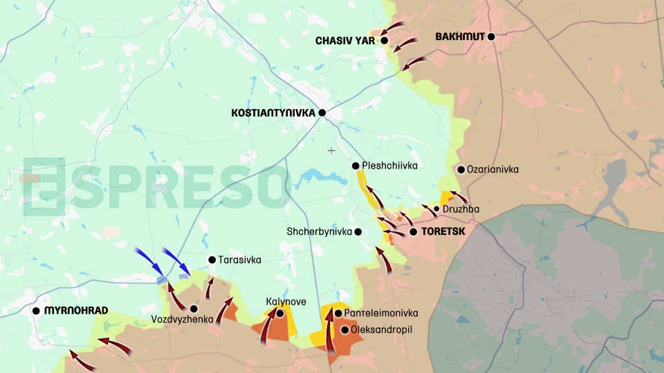 Ukraine Russia war live map, April 5-12