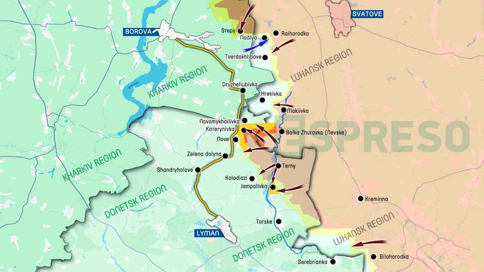 Ukraine Russia war live map, April 5-12
