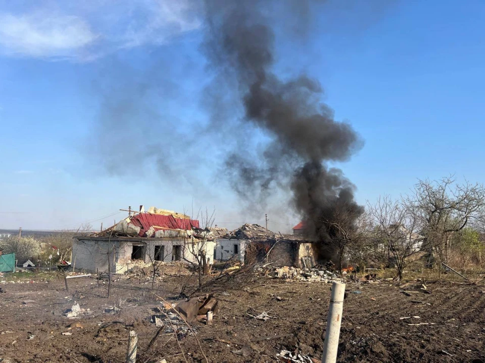 Обстріл Куп'янська 19 квітня