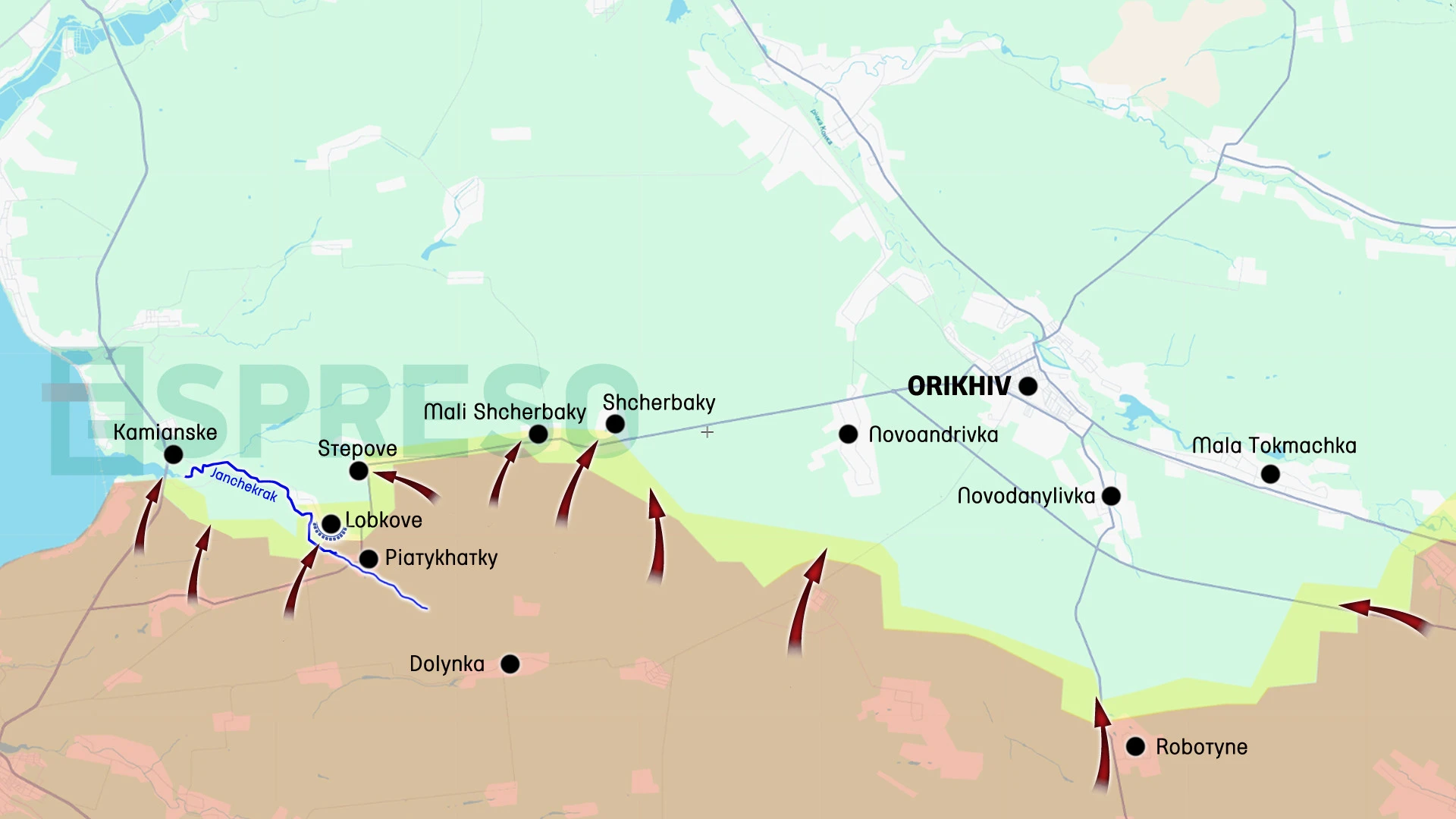 Ukraine Russia war live map, April 12-19