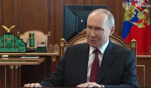 Путін на зустрічі з Герасимовим оголошує 30-годинне великоднє перемир'я (19.04.2025) Путін на зустрічі з Герасимовим оголошує 30-годинне великоднє перемир'я (19.04.2025)