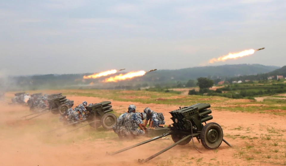 Chinese Type 63 MLRS