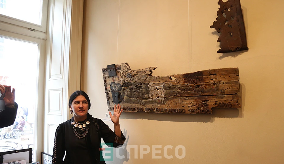 виставка "Угода" Тетяни Скоромної у Львові в галереї Iconart