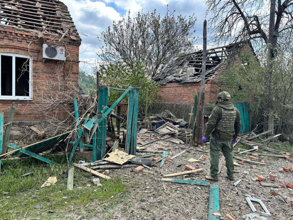 Обстріл Костянтинівки 27 квітня