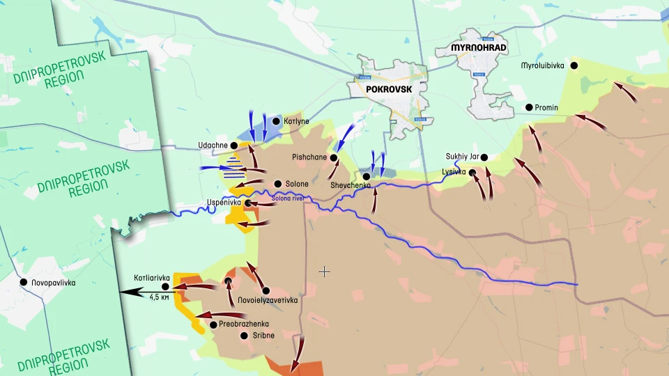 Ukraine Russia war live map, April 25 - May 3