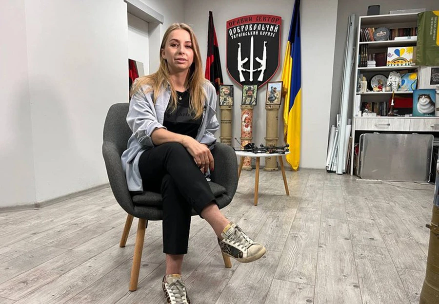 Дружина командира "Сталевої сотні" Сергія Коновала Ольга