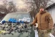 Сергій Коновал з першою партією виготовлених дронів