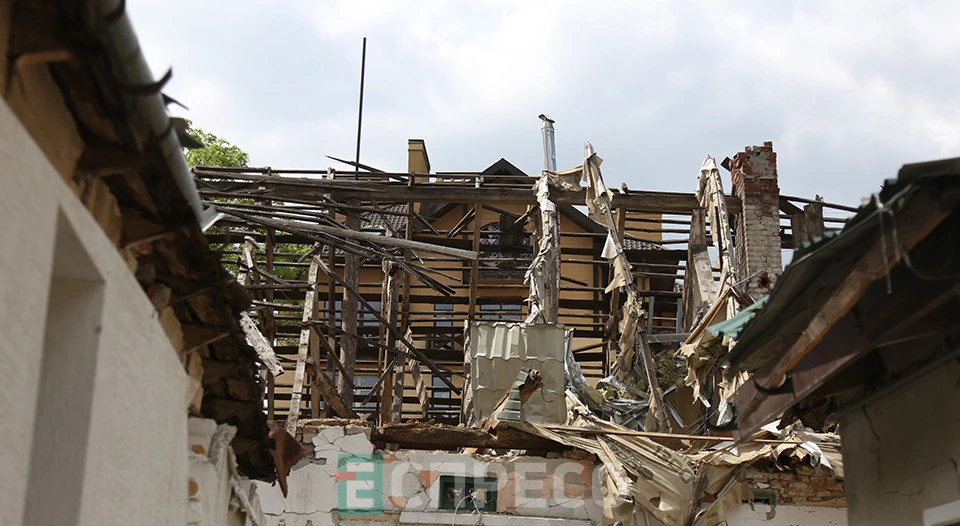 будинки у Львові на вул. Братів Міхновських, зруйновані російською атакою 4 вересня 2024 року