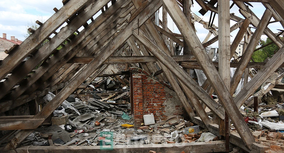 будинки у Львові на вул. Братів Міхновських, зруйновані російською атакою 4 вересня 2024 року