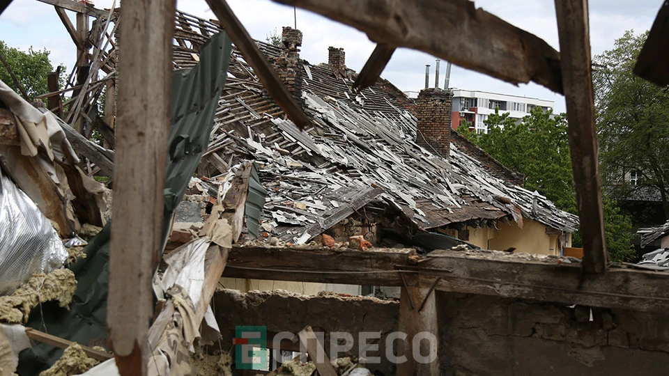 будинки у Львові на вул. Братів Міхновських, зруйновані російською атакою 4 вересня 2024 року