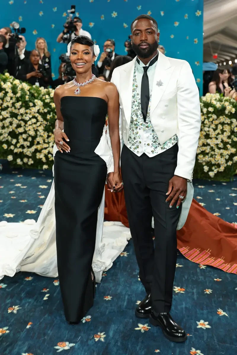 Gabrielle Union and Dwyane Wade at the 2025 Met Gala