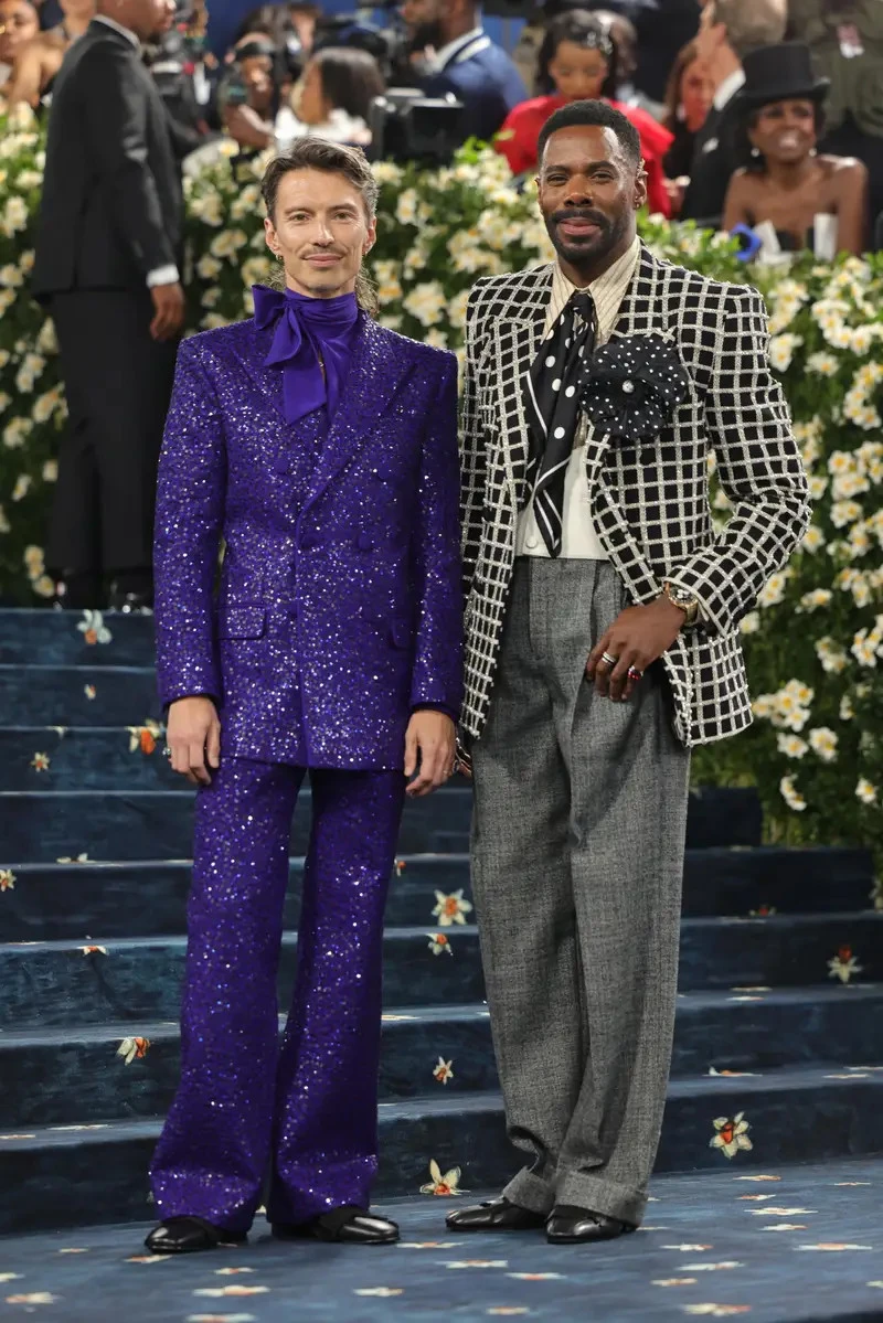 Raúl Domingo and Colman Domingo at the 2025 Met Gala