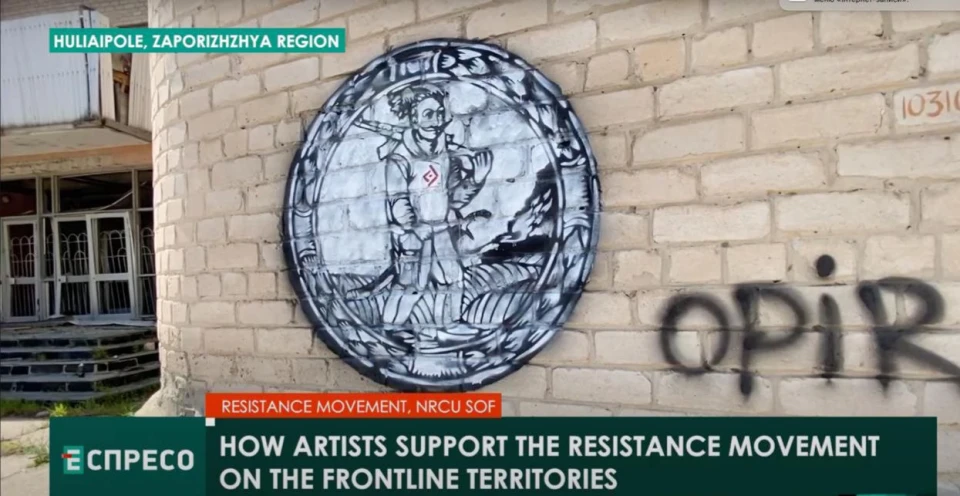 How Ukrainian artists support the resistance in frontline territories