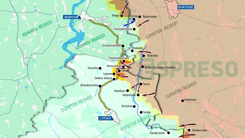 Ukraine Russia war live map, May 3-10