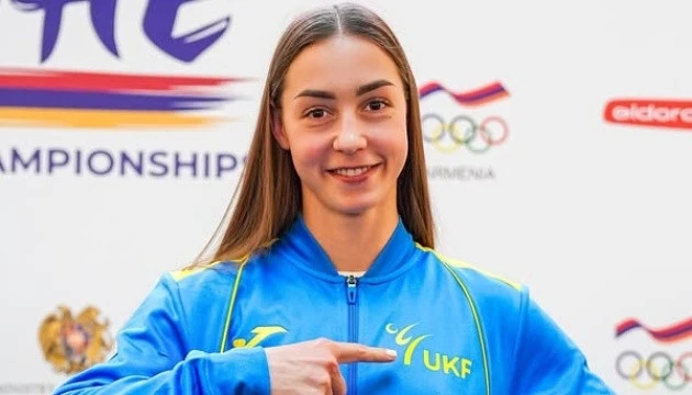 Каратистка Олександра Шолохова