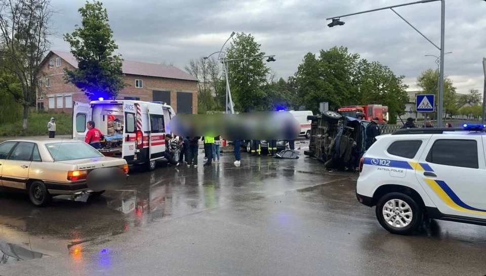 У ДТП в Ковелі на Волині травмувалися вісім людей