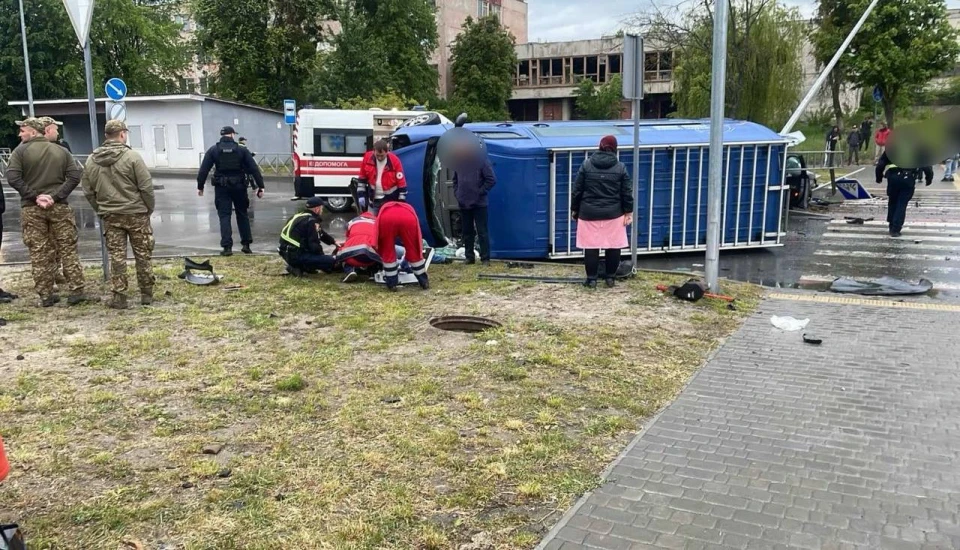 У ДТП в Ковелі на Волині травмувалися вісім людей