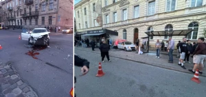 У Львові зіткнулися два авто й знесли зупинку: постраждала 21-річна дівчина У Львові зіткнулися два авто й знесли зупинку: постраждала 21-річна дівчина