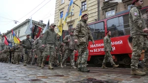 Марш шани, вдячності та єдності до Дня героїв у Львові Марш шани, вдячності та єдності до Дня героїв у Львові