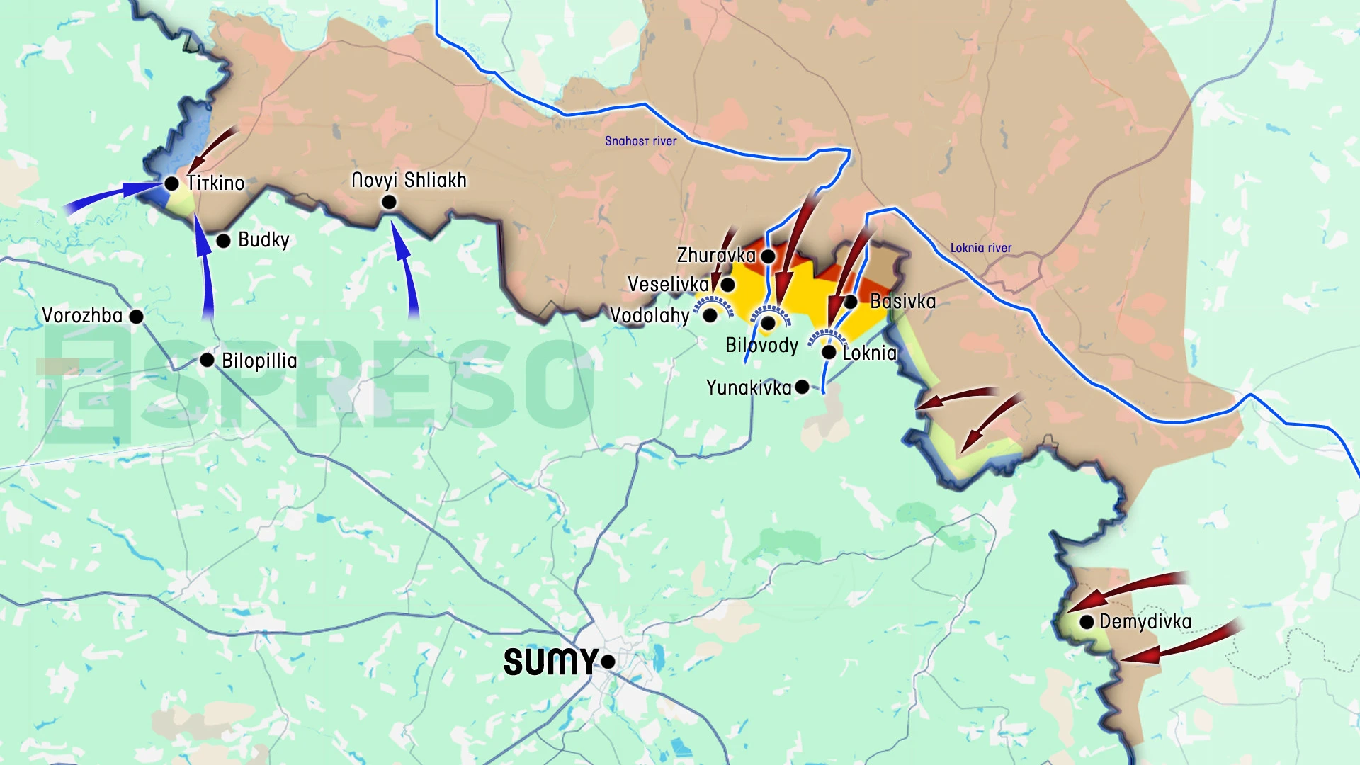 Ukraine Russia war live map, May 17-24