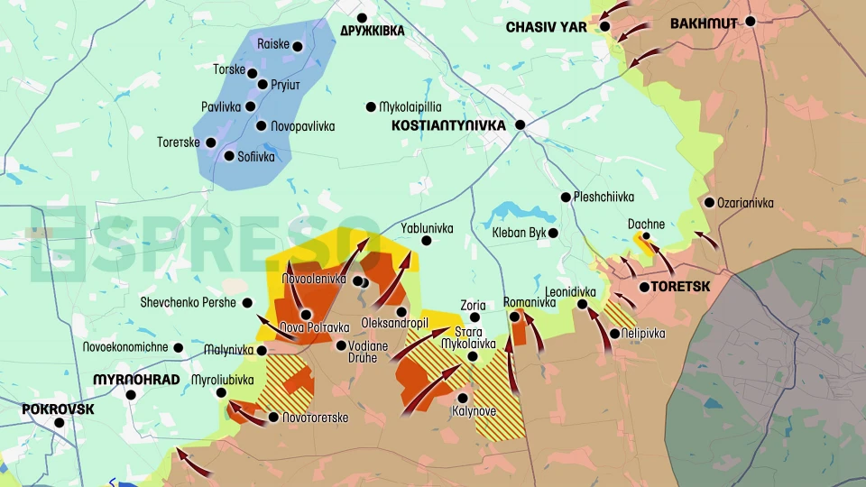 Ukraine Russia war live map, May 17-24