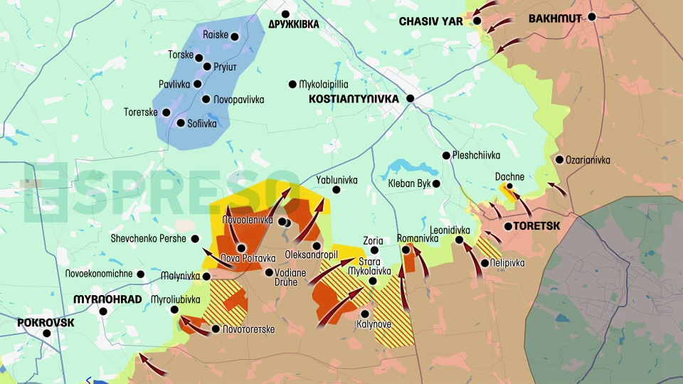 Ukraine Russia war live map, May 17-24