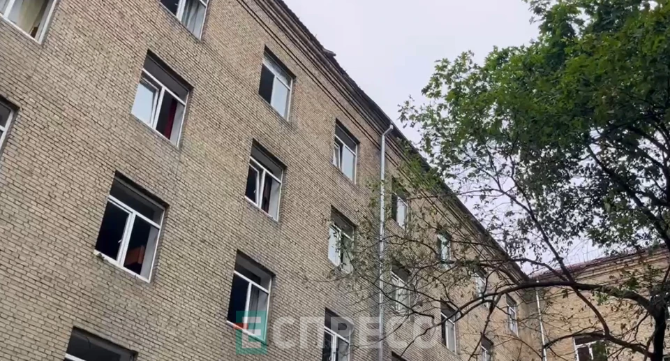 Гуртожиток КНУ ім. Тараса Шевченка, пошкоджений вночі 25 травня 2025 року
