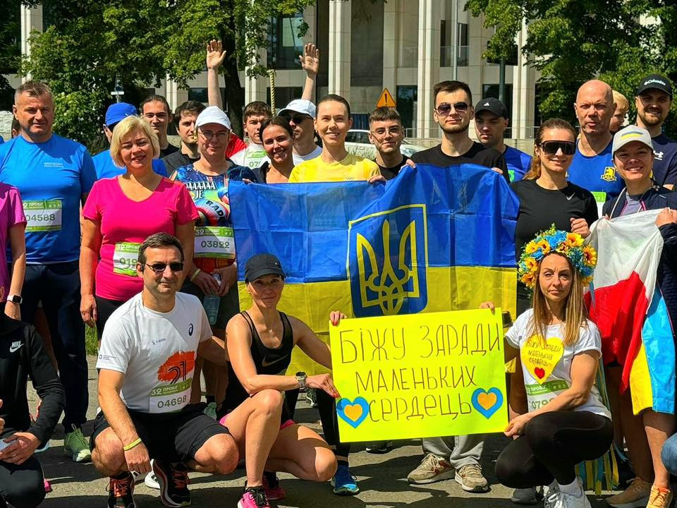 У День Києва - 2025 польський Краків вперше приєднався до "Пробігу під каштанами