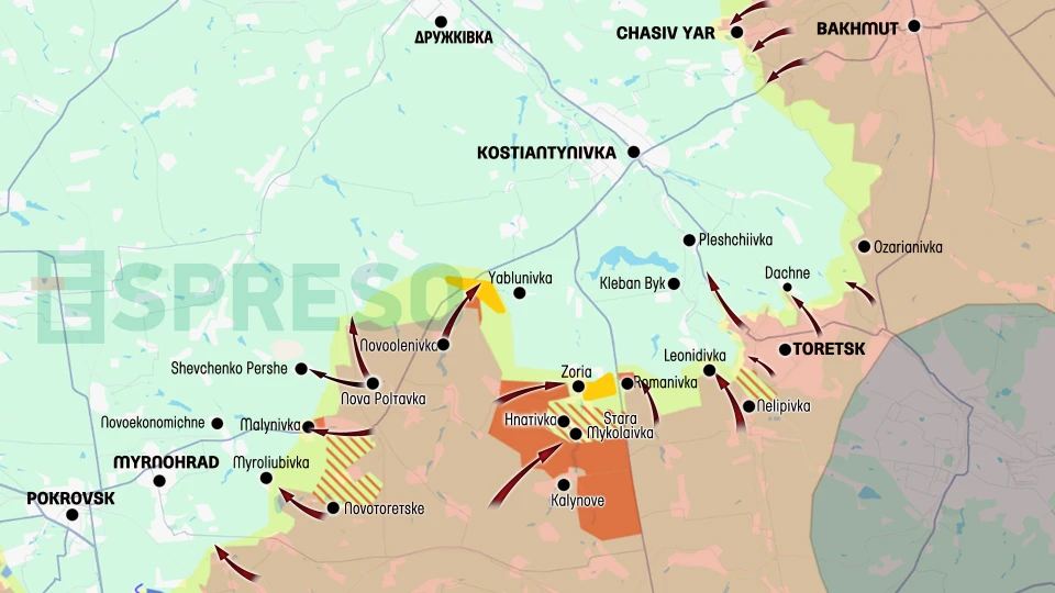 Ukraine Russia war live map, May 24-31