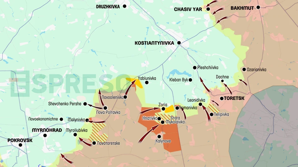 Ukraine Russia war live map, May 24-31