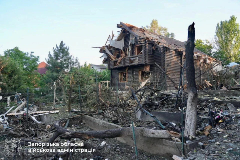 Наслідки атаки на Запоріжжя 1 червня