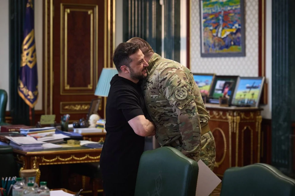 Володимир Зеленський і Василь Малюк
