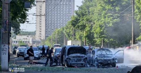 окупанти вдарили по центру Сум