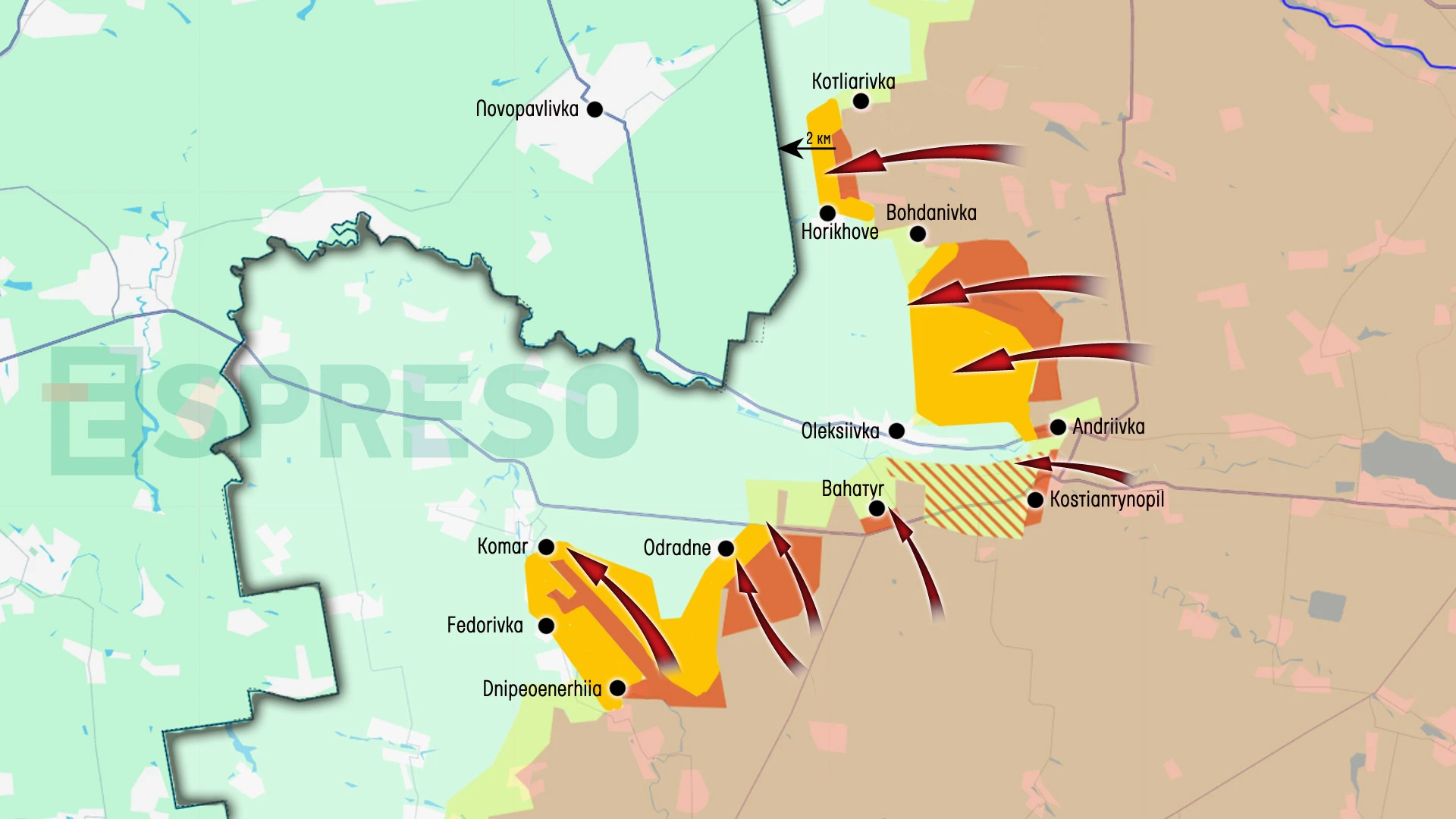Ukraine Russia war live map, May 31 - June 7
