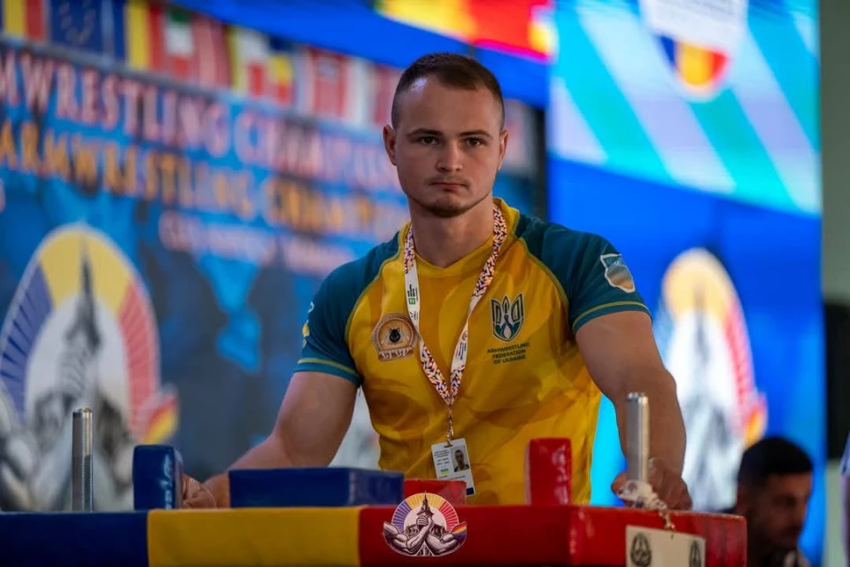 Спортсмен з Рівненщини здобув дві золоті медалі на чемпіонаті Європи з параармрестлінгу