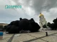 у Києві презентували інсталяцію "Чорна хмара"