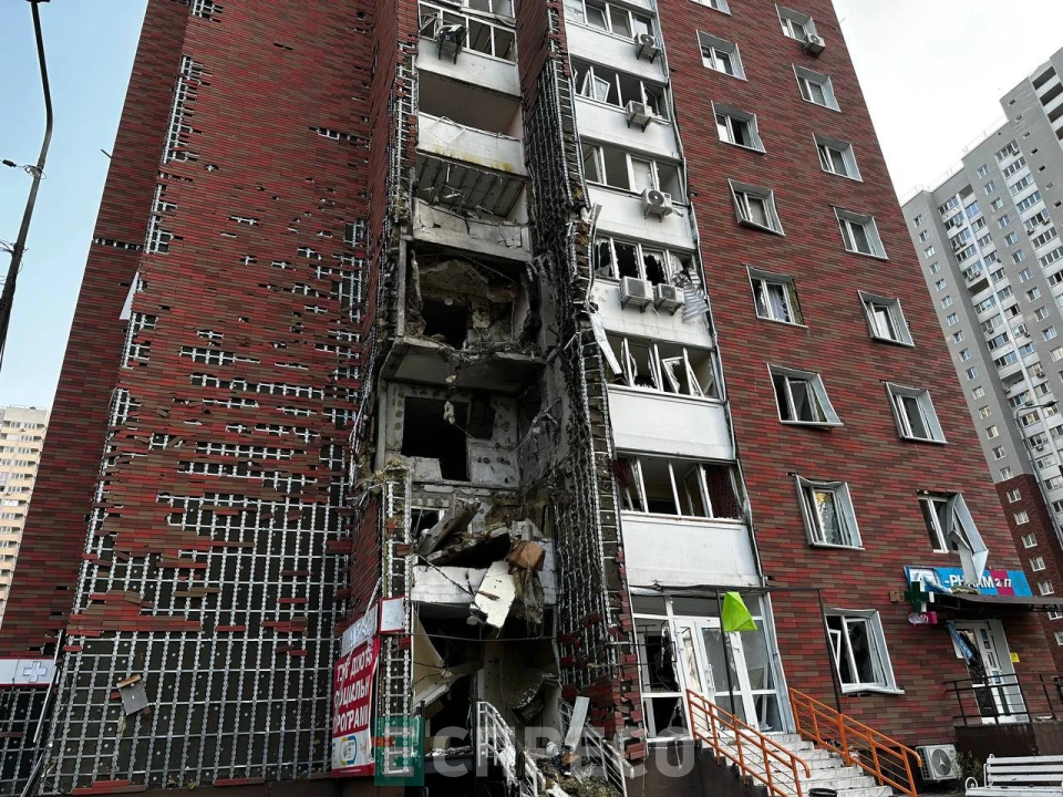 Наслідки російської атаки, Київ, 10 червня 2025 року