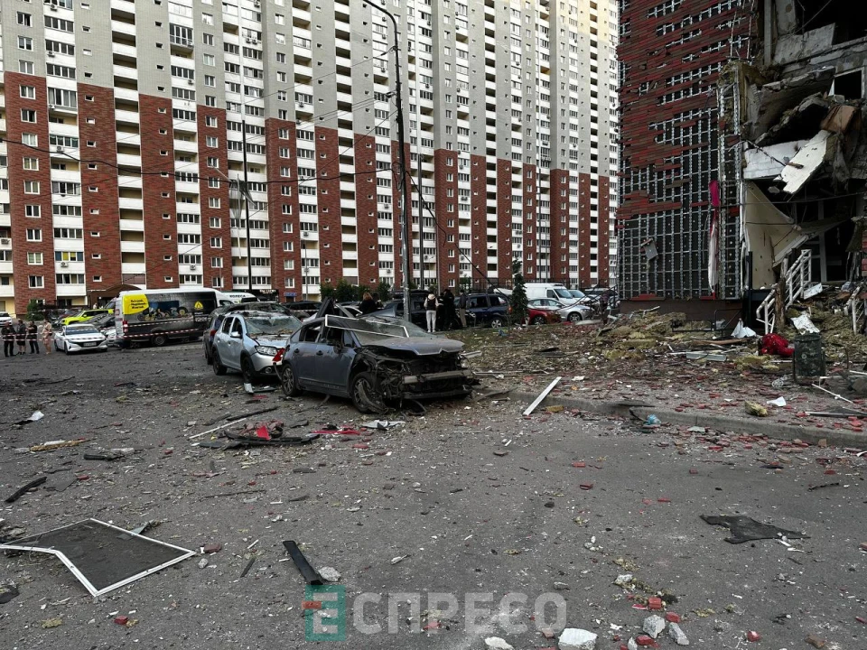 Наслідки російської атаки, Київ, 10 червня 2025 року