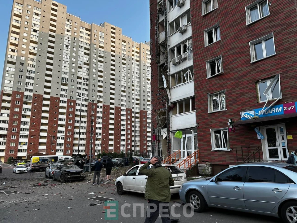 Наслідки російської атаки, Київ, 10 червня 2025 року