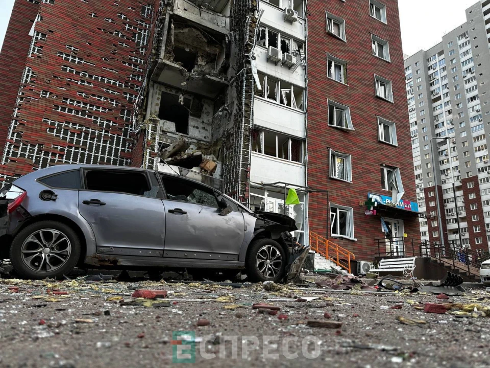 Наслідки російської атаки, Київ, 10 червня 2025 року