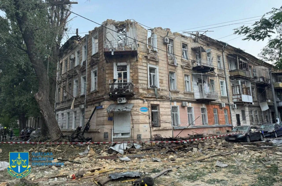 Наслідки атаки на Одесу 10.06.2025