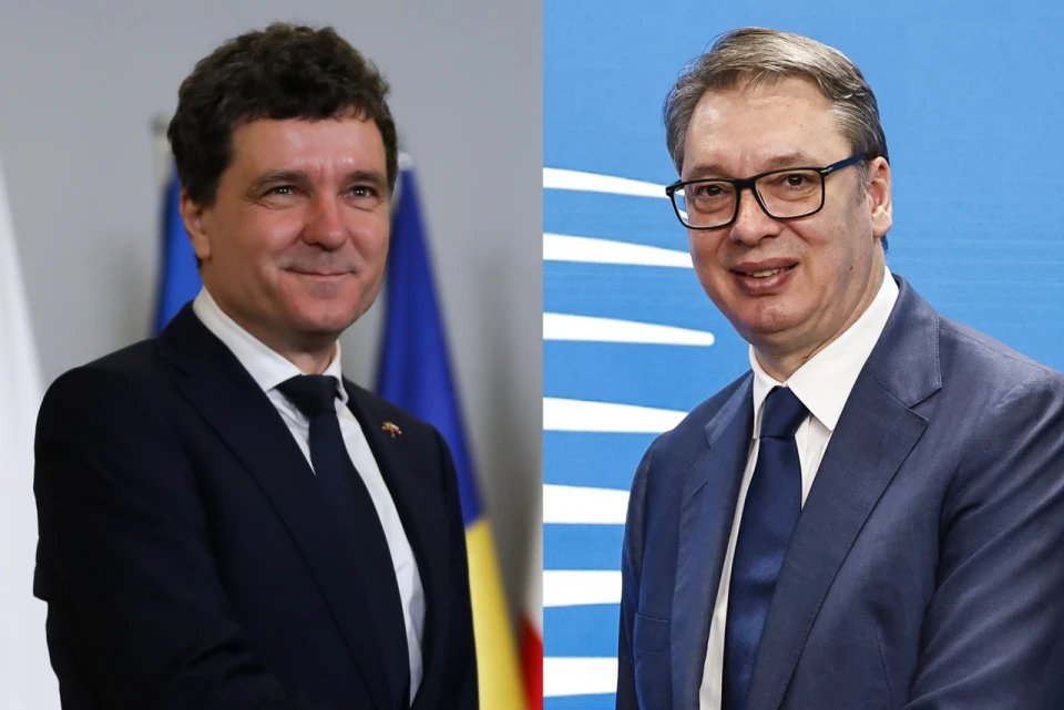 президенти Румунії та Сербії, Дан та Вучич